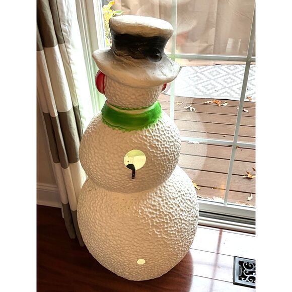 Vintage Frosty the Snow Man Blow Mold Huge Size good condition *PICK UP ONLY* - Picture 3 of 4